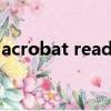acrobat reader 7.0（arcobat reader 7 0）