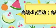 高端diy活動(高端diy)