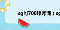 sghj708鎵嬫満(sgh j708)