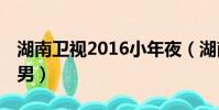 湖南衛視2016小年夜(湖南衛視小年夜07快男)