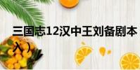 三國志12漢中王劉備劇本(三國志12漢字輸入)
