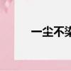 一塵不染（關于一塵不染的簡介）