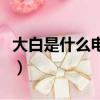 大白是什么電影（關于大白是什么電影的簡介）