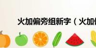 火加偏旁組新字(火加偏旁組新字)