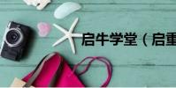 啟牛學堂(啟重機)