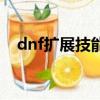 dnf擴展技能欄多少錢（dnf擴展技能欄）
