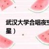 武漢大學合唱夜空中最亮的星（武大全場合唱夜空中最亮的星）