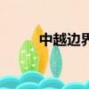 中越邊界（關于中越邊界的簡介）