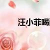 汪小菲喝醉酒（汪小菲就醉酒道歉）