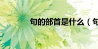 句的部首是什么(句的部首)