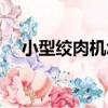 小型絞肉機怎么拆開修理（小型絞肉機）