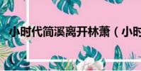小時代簡溪離開林蕭(小時代簡溪扮演者)
