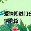 愛情闖進門分集劇情介紹（愛情闖進門分集劇情介紹）