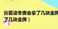 谷愛凌冬奧會拿了幾塊金牌(谷愛凌冬奧會拿了幾塊金牌)