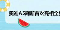 奧迪A5刷新首次亮相全新BMW 4系