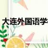 大連外國語學校學費（大連外國語學院學費）