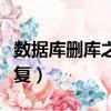 數據庫刪庫之后怎么恢復（數據庫刪除數據恢復）