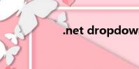 .net dropdownlist