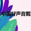 中國好聲音戴荃悟空全程（中國好聲音戴荃）