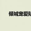傾城寵愛陸醫生陸家家主（傾城寵愛）