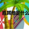 勝其他是什么意思5-0（勝其他是什么意思）