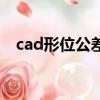 cad形位公差箭頭怎么畫（cad形位公差）