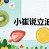 小崔說立波秀宣傳片（小崔說立波秀）