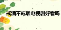 戒酒不戒煙電視劇好看嗎(戒酒不戒煙)