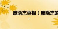 龐曉杰真相(龐曉杰的真實身份)