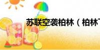 蘇聯空襲柏林(柏林飛機戰爭)