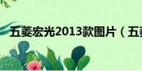 五菱宏光2013款圖片(五菱宏光2013款)
