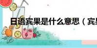日語賓果是什么意思(賓果是什么意思)