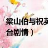 梁山伯與祝英臺劇情介紹董潔（梁山伯與祝英臺劇情）