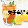 關于車貓證書的成語（車貓證書成語）