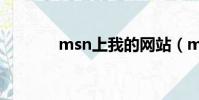 msn上我的網站(msn小說)