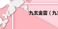 九玄金雷(九玄)