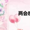 兩會感想100字（兩會感想）