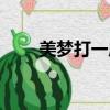 美夢打一成語答案（美夢打一成語）