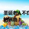 圣誕老人不在家的馴鹿揭面（圣誕老人不在家的馴鹿）