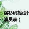 洛杉磯搗蛋計劃演員表介紹（洛杉磯搗蛋計劃演員表）