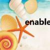 enableQueryLog（enableq）