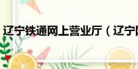 遼寧鐵通網上營業廳(遼寧網通網上營業廳)