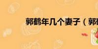 郭鶴年幾個妻子(郭鶴年夫人)