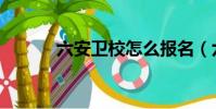 六安衛校怎么報名(六安衛校)
