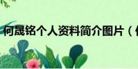 何晟銘個人資料簡介圖片(何晟銘個人資料)