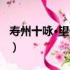 壽州十詠·望仙亭（關于壽州十詠·望仙亭簡介）