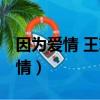 因為愛情 王菲 哪一年春晚（春晚王菲因為愛情）