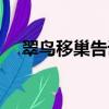 翠鳥移巢告訴我們什么道理（翠鳥移巢）