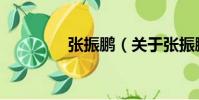 張振鵬(關于張振鵬介紹)
