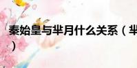 秦始皇與羋月什么關系(羋月和秦始皇的關系)